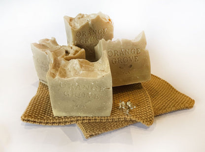 Natural Hand Made Soap  |  Hemp & Calendula | Orange Grove